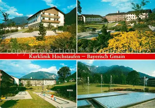 AK / Ansichtskarte Bayrisch Gmain Tirol Kurklinik Hochstaufen  Kat. Oesterreich