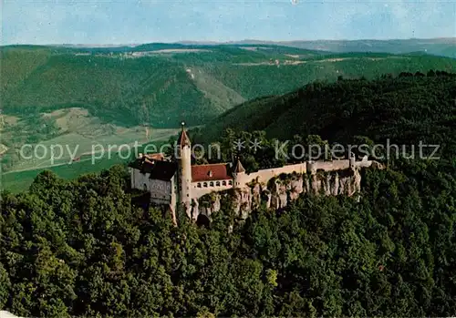 AK / Ansichtskarte Owen Esslingen Burg Teck Fliegeraufnahme Kat. Owen