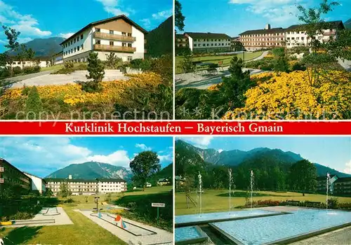 AK / Ansichtskarte Bayerisch Gmain Kurklinik Hochstaufen Kat. Bayerisch Gmain