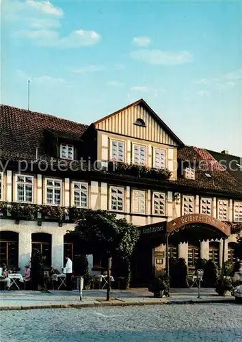 AK / Ansichtskarte Seesen Harz Zuechner Hotel Goldener Loewe Kat. Seesen