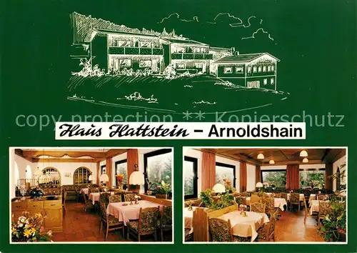 AK / Ansichtskarte Arnoldshain Haus Hattstein Kat. Schmitten