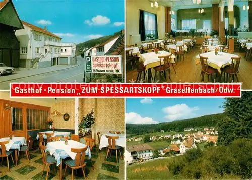 AK / Ansichtskarte Grasellenbach Gasthof Zum Spessartskopf Kat. Grasellenbach