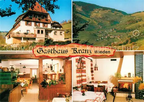 AK / Ansichtskarte Wieden Schwarzwald Gasthaus Kranz Kat. Wieden