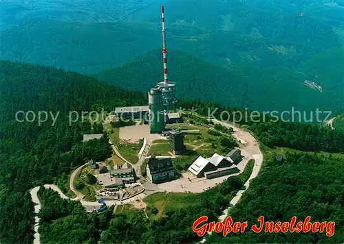 AK / Ansichtskarte Inselsberg Schmalkalden Fliegeraufnahme  Kat. Schmalkalden