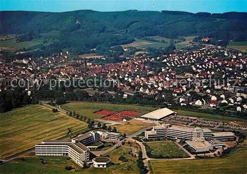 AK / Ansichtskarte Bad Driburg Fliegeraufnahme Klinik der Bundesknappschaft Caspar Heinrich Klinik Kat. Bad Driburg