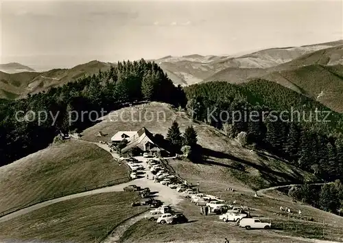 AK / Ansichtskarte Muenstertal Schwarzwald Almgaststaette Kaelbelescheuer Kat. Muenstertal