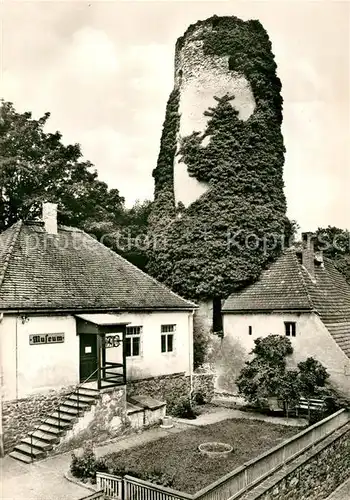 AK / Ansichtskarte Oschatz Stadtwachtturm Heimatmuseum Kat. Oschatz