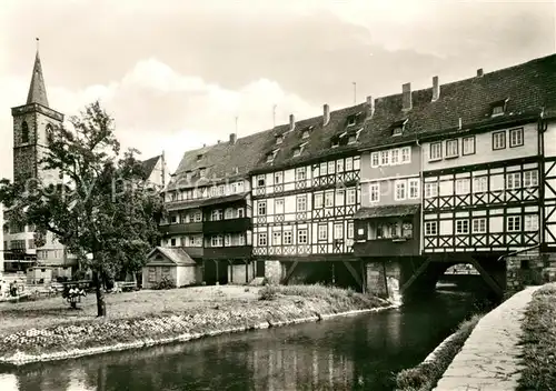 AK / Ansichtskarte Erfurt Kraemerbruecke Kat. Erfurt