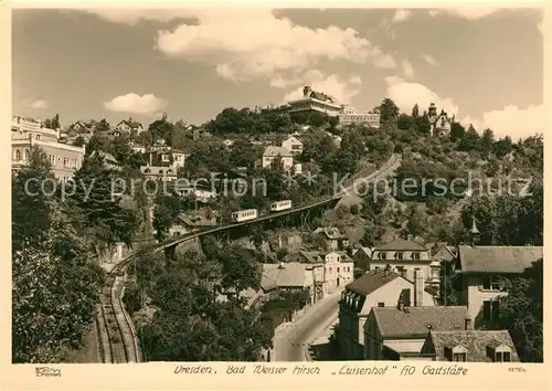 AK / Ansichtskarte Dresden Bad Weisser HIrsch Luisenhof  Kat. Dresden Elbe