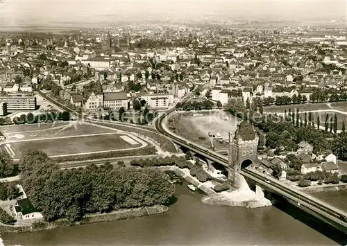 AK / Ansichtskarte Worms Rhein Fliegeraufnahme Kat. Worms