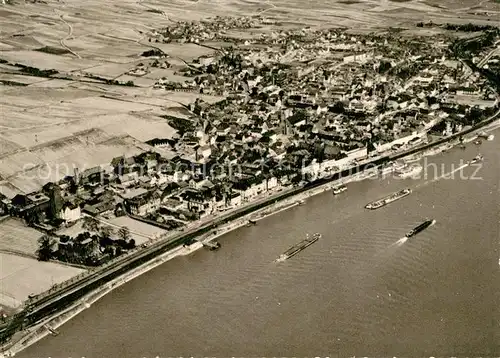 AK / Ansichtskarte Ruedesheim Rhein Fliegeraufnahme Kat. Ruedesheim am Rhein