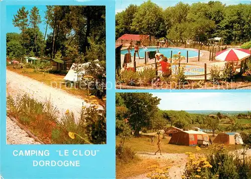 AK / Ansichtskarte Coux et Bigaroque Camping Le Clou Dordogne Kat. Coux et Bigaroque