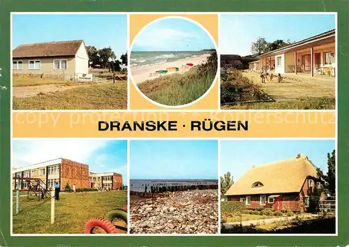 AK / Ansichtskarte Dranske Nonnewitz Ferienheim Strand Kindergarten Anne Frank Kat. Dranske