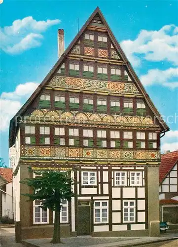 AK / Ansichtskarte Salzuflen Bad Altes Renaissance Haus  Kat. Bad Salzuflen