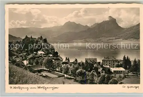 AK / Ansichtskarte St Wolfgang Wolfgangsee Panorama Kat. St. Wolfgang im Salzkammergut