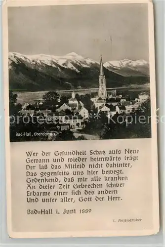 AK / Ansichtskarte Bad Hall Oberoesterreich Partie an der Oberdonau Kat. Bad Hall