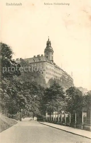 AK / Ansichtskarte Rudolstadt Schloss Heidecksburg Kat. Rudolstadt