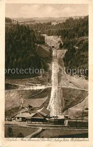 AK / Ansichtskarte Oberweissbach Bergbahn Obstfelderschmiede Lichtenhain Kat. Oberweissbach