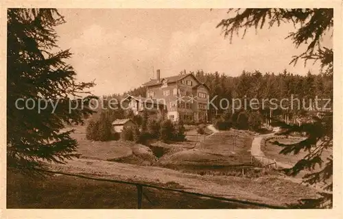 AK / Ansichtskarte Manebach Das Schoeffenhaus Kat. Ilmenau