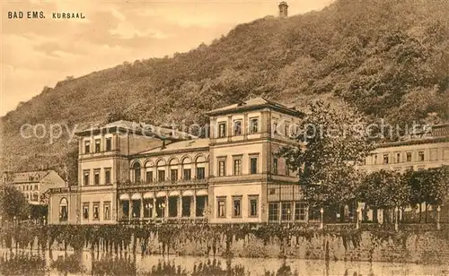 AK / Ansichtskarte Bad Ems Kursaal Kat. Bad Ems