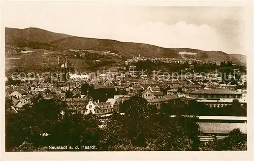 AK / Ansichtskarte Neustadt Haardt Panorama Kat. Neustadt an der Weinstr.