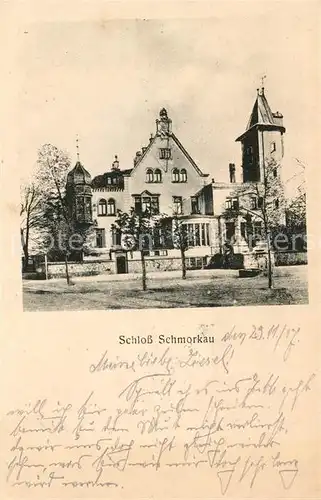 AK / Ansichtskarte Schmorkau Schloss Kat. Neukirch Koenigsbrueck