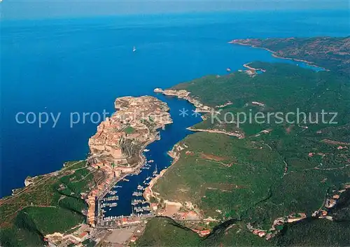 AK / Ansichtskarte Corse Ile de Fliegeraufnahme Bonifacio Kat. Ajaccio