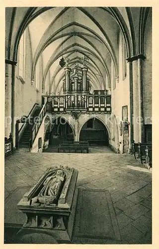 AK / Ansichtskarte Wetzlar Fuerstliches Hofgut Kloster Altenberg Orgelempore der Klosterkirche Kat. Wetzlar