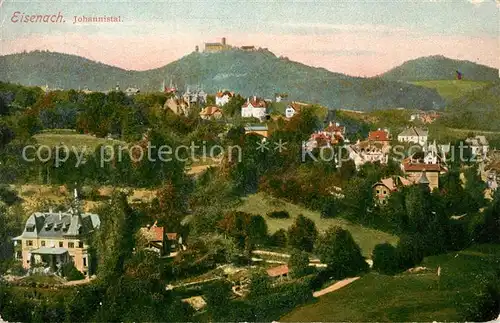 AK / Ansichtskarte Eisenach Thueringen Johannistal Wartburg Kat. Eisenach