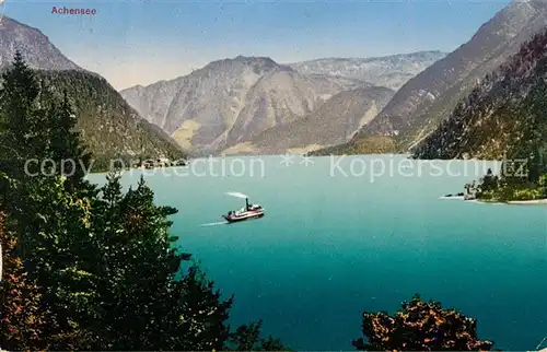 AK / Ansichtskarte Achensee Panorama Kat. Eben am Achensee