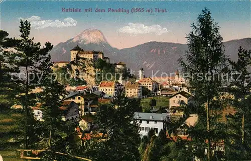 AK / Ansichtskarte Kufstein Tirol mit dem Pendling Kat. Kufstein