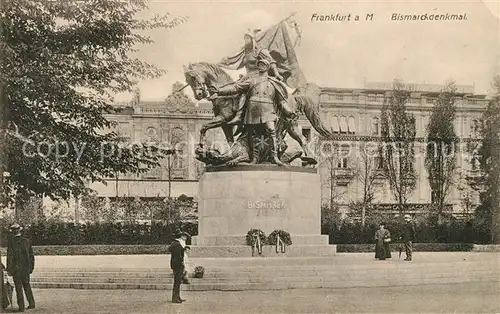 AK / Ansichtskarte Frankfurt Main Bismarckdenkmal Kat. Frankfurt am Main