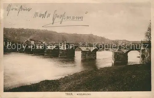 AK / Ansichtskarte Trier Moselbruecke Kat. Trier