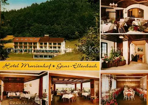 AK / Ansichtskarte Ellenbach Odenwald Hotel Marienhof Kat. Fuerth