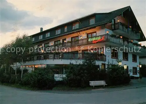 AK / Ansichtskarte Ronshausen Restaurant Waldhotel Marbach Kat. Ronshausen