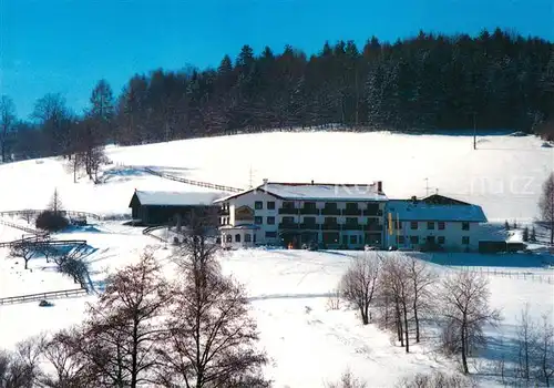 AK / Ansichtskarte Schoenberg Bayerischer Wald Hotel Restaurant Landhaus zur Ohe Winter