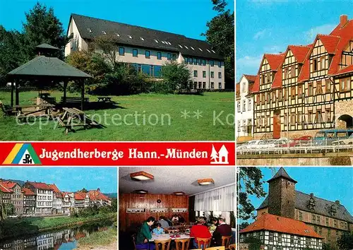 AK / Ansichtskarte Hannoversch Muenden Jugendherberge Kat. Hann. Muenden