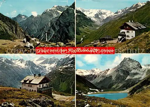 AK / Ansichtskarte Mittelberg Pitztal Tirol Rifflseehuette