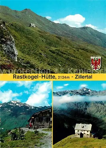 AK / Ansichtskarte Zillertal Rastkogel Huette Kat. Regionales