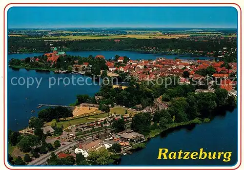 AK / Ansichtskarte Ratzeburg Fliegeraufnahme Kat. Ratzeburg