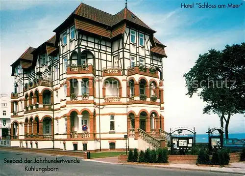 AK / Ansichtskarte Kuehlungsborn Ostseebad Hotel Schloss am Meer Kat. Kuehlungsborn