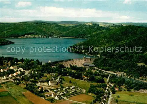 Edertal Fliegeraufnahme Edersee Kat. Edertal