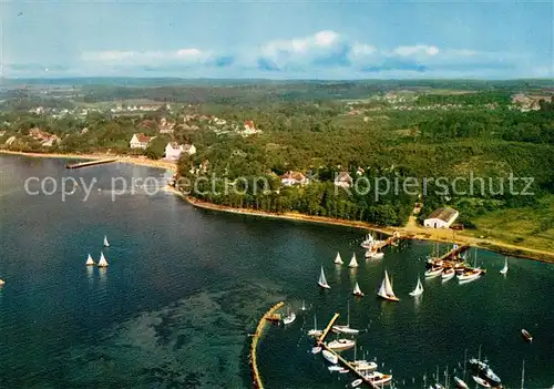 Gluecksburg Ostseebad Fliegeraufnahme Kat. Gluecksburg (Ostsee)