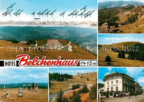 Schoenau Schwarzwald Hotel Belchenhaus Kat. Schoenau im Schwarzwald