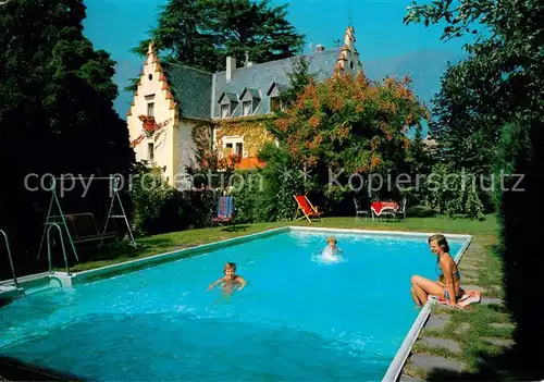 Obermais Meran Hotel Sonnenhof Schwimmbad