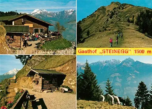 Dorf Tirol Gasthof Steinegg Mutspitze Meraner Hoehenweg Ifinger Kat. Tirolo