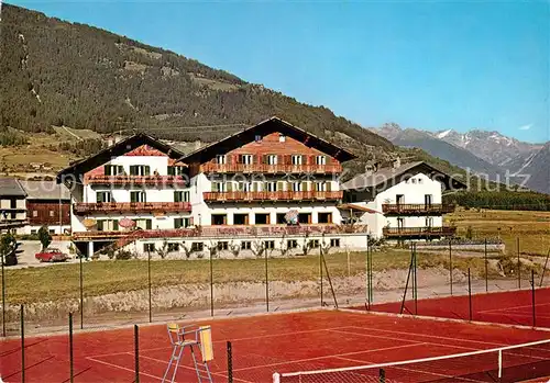 Pfalzen Bruneck Gasthof Edy Tennisplatz  Kat. Pustertal