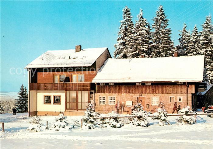 Hohenhard Berggasthof Marktredwitzer Haus Winter Kat Waldershof