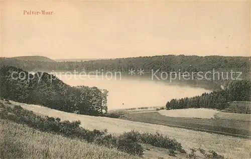 Gillenfeld Landschaftspanorama Pulvermaar Kat. Gillenfeld