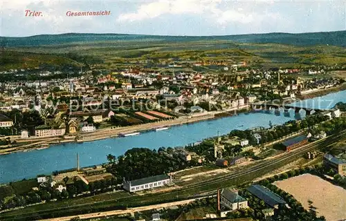 Trier Fliegeraufnahme Kat. Trier